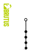 Brutus - Anaal Kralen - Vagina Kralen - Siliconen Anale Ballen - PEARLS Silicone String of Pearls - 3 maten