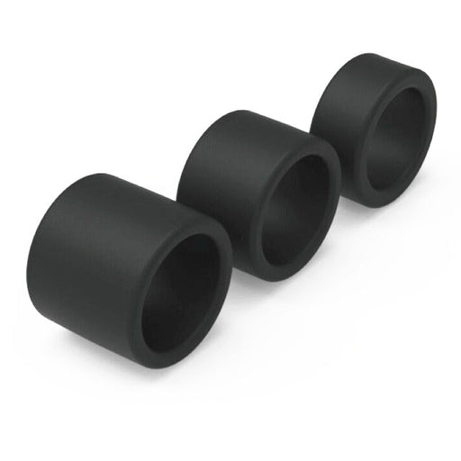 Brutus - Ball Stretcher - Squeezer Liquid Silicone Ball Tugger - Zwart - 3 maten