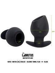 Brutus - Chalice - Siliconen Tunnel Buttplug - 3 maten