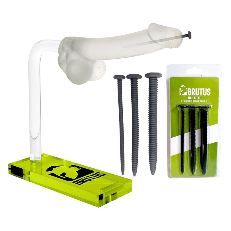 Brutus - Dilator - Siliconen Sound Set - Screw You! - Ribbed Silicone Sound Set 3 Pcs.