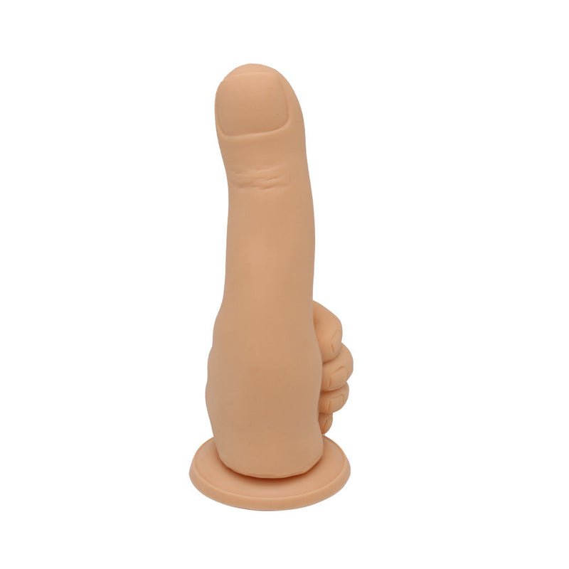 Brutus - Dildo - Siliconen Vuist Dildo - Lichte Huidskleur - Handsome Thumber Dildo