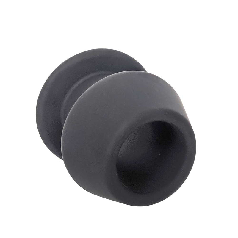 Brutus - Gobbler - Silicone Tunnel Plug - Buttplug - Siliconen - Zwart - 3 maten