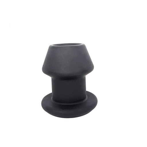 Brutus - Gobbler - Silicone Tunnel Plug - Buttplug - Siliconen - Zwart - 3 maten