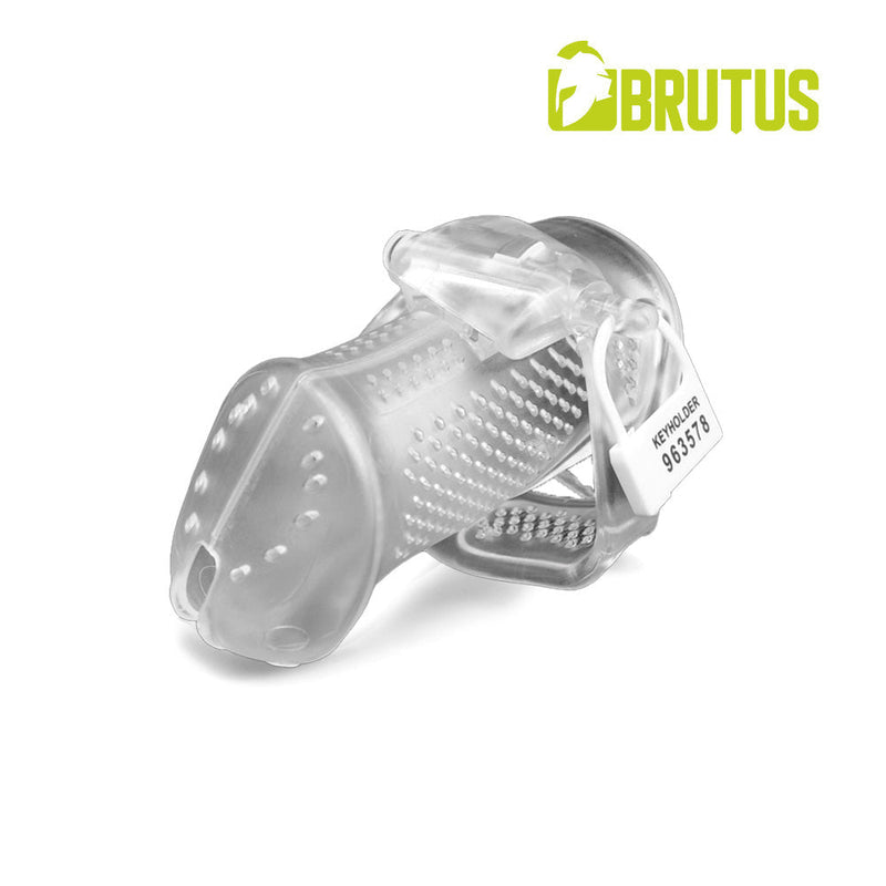 Brutus - Kuisheidskooi - Airmesh - Chastity Cage - Clear