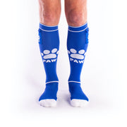 Brutus - Puppy Party Voetbalsokken met zakje - One Size - Blauw Wit