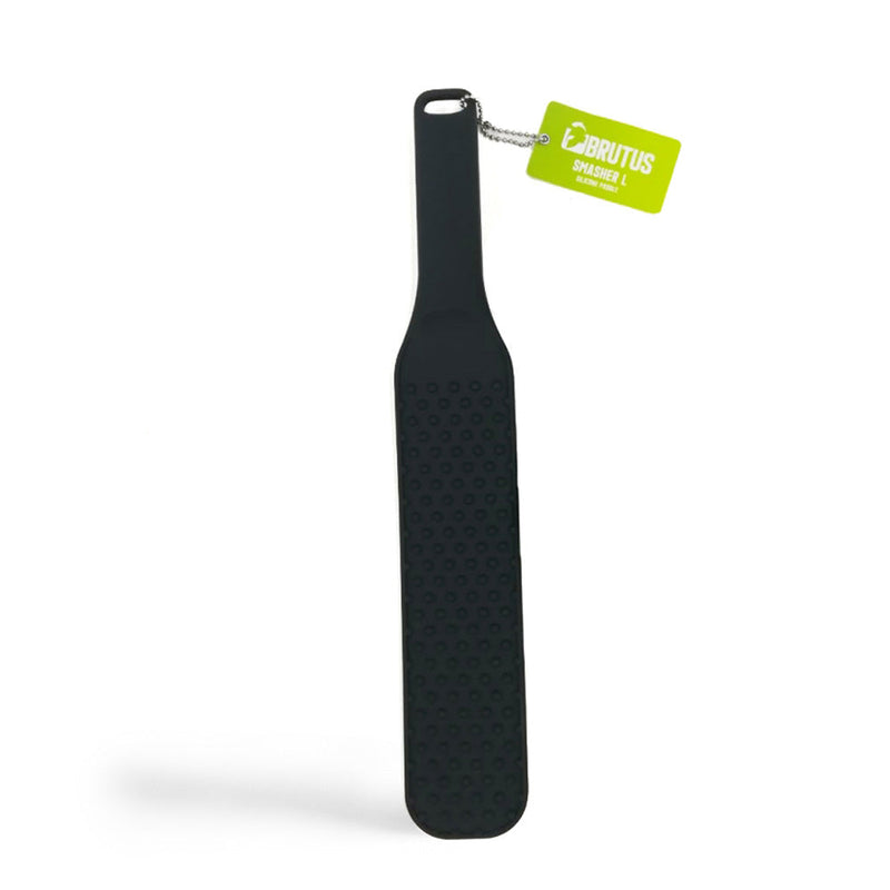 Brutus - SMASHER Silicone Paddle - Siliconen Plak - Zwart - 2 maten