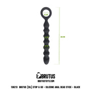 Brutus Stop & Go - Anaal Kralen - Siliconen - Anal Bead Stick