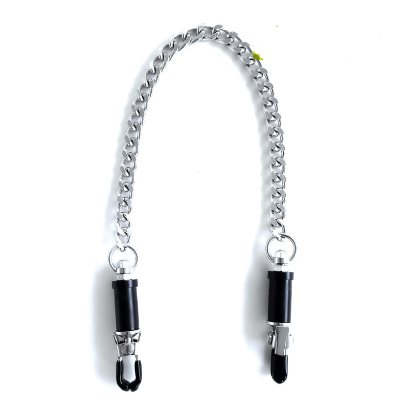 Brutus - Tepelklemmen - Met Ketting - BARREL Turn-On Nipple Clamps