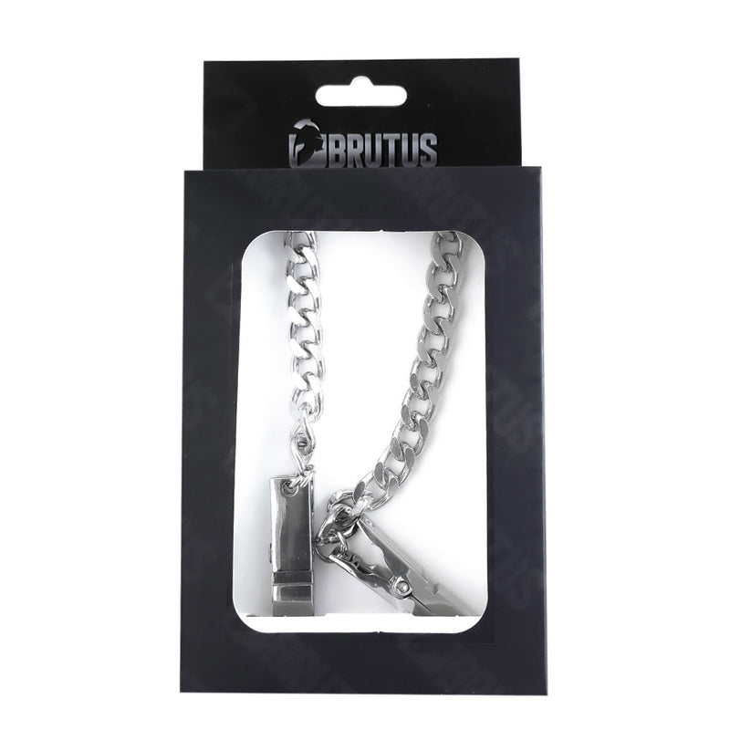 Brutus - Wasknijper Tepelklemmen aan Ketting