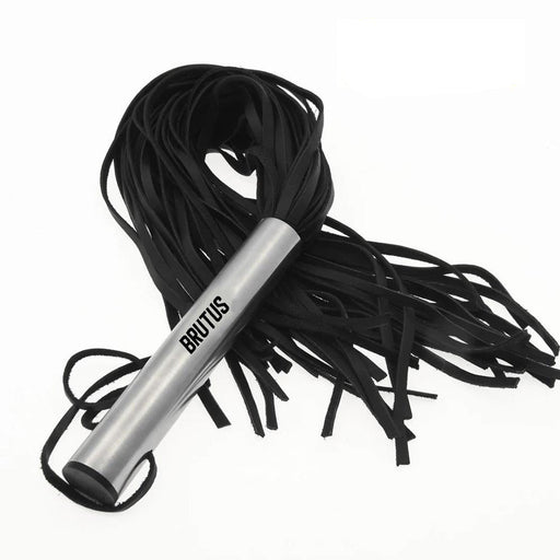 Brutus - Zweep - Leren Flogger met Stalen Handvat