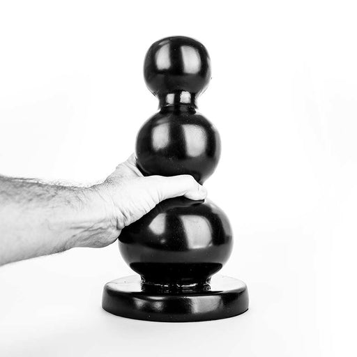 Bubble Toys - Momo - XXL Anaal Dildo - 32 x 13,7 cm - Zwart