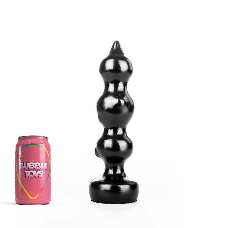 Bubble Toys - PouLou - XXL Anaal Plug - Zwart - Twee maten