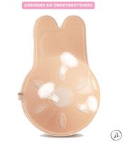 Bunny Plak BH met Clip |Strapless Push-up Effect | Zelfklevende Borst Lift | Onzichtbaar & Herbruikbaar| Cup C D E-Erotiekvoordeel.nl
