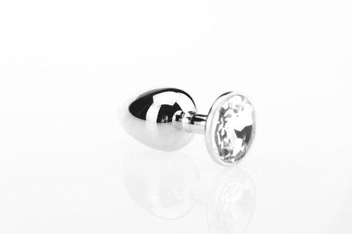 Kiotos - Buttplug Aluminium Met Transparant Kristal
