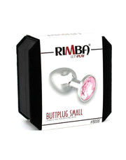 Rimba - Buttplug Klein Met Roze Kristal