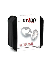 Rimba - Buttplug Klein Met Wit Kristal 3 x 7.3 cm