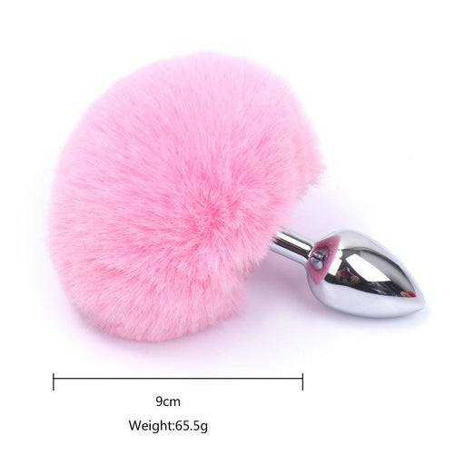 Buttplug Konijnenstaartje - Roze