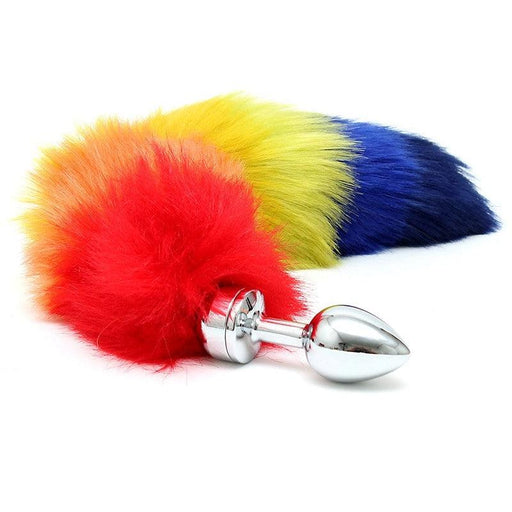 Rimba - Buttplug RVS Klein Met unicorn staart