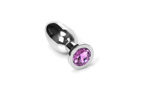 Kiotos - Buttplug RVS Met Roze Kristal - Small