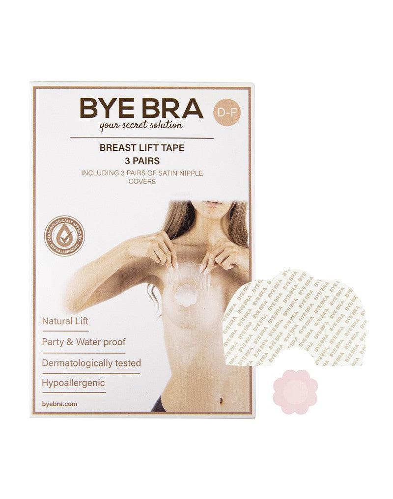 Bye Bra - Boob Tape Pads - Om Onzichtbaar Je Borsten Te Liften - Cup D-F