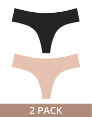 Bye Bra - Invisible String - 2 pack - Nude En Zwart