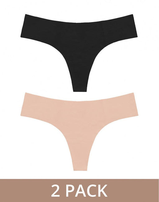 Bye Bra - Invisible String - 2 pack - Nude En Zwart