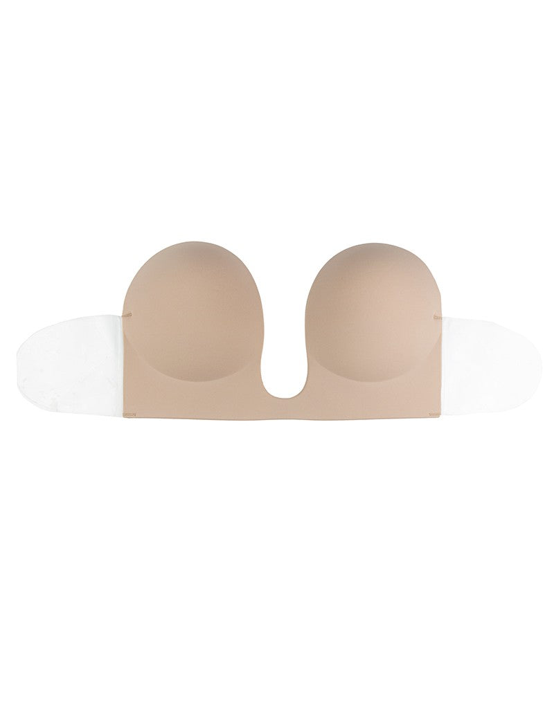 Bye Bra - U-Style - Plak BH - Voor Strapless Outfits - Nude