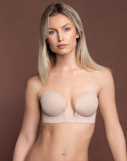 Bye Bra - U-Style - Plak BH - Voor Strapless Outfits - Nude