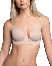 Bye Bra - U-Style - Plak BH - Voor Strapless Outfits - Nude