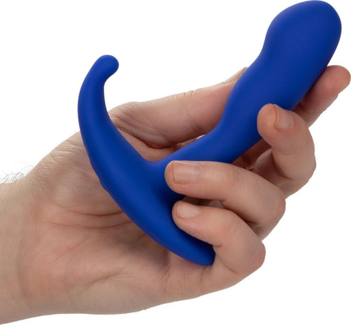 Calexotics - Admiral Advanced Curved Probe - Vibrerende Buttplug - Blauw