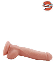 Champs - Baldy - Dual Density Dildo - 23 x 4 cm - Lichte Huidskleur