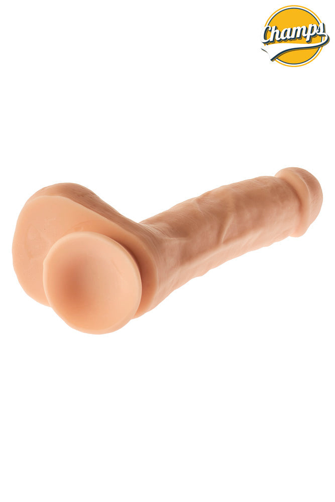 Champs - Curly - Original Dildo - 20 cm - Lichte Huidskleur