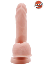 Champs - Softy - Dual Density Dildo - 14.5 x 3 cm - Lichte Huidskleur
