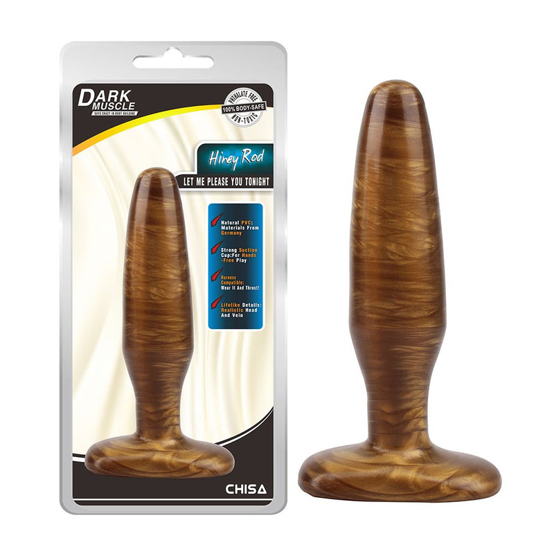 Chisa - Gold - Gouden Buttplug Hiny Rod - Goud