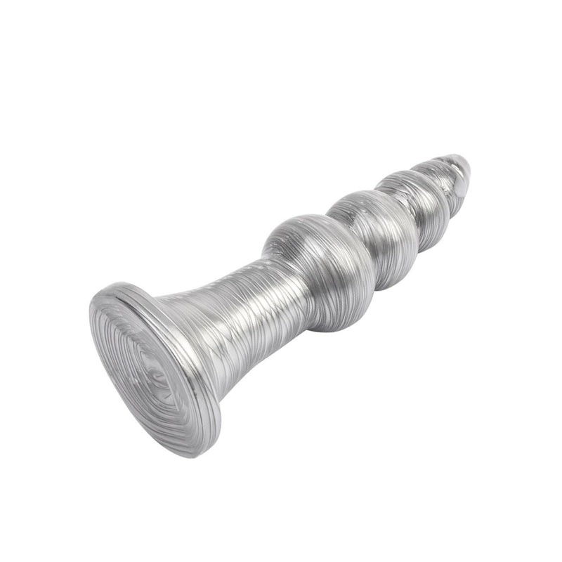 Chisa - Silver Buttplug - Colt Bisley - Zilver - Maat L-Erotiekvoordeel.nl
