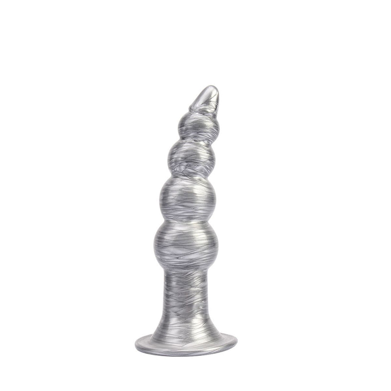 Chisa - Silver Buttplug - Colt Bisley - Zilver - Maat L-Erotiekvoordeel.nl