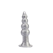 Chisa - Silver Buttplug - Colt Bisley - Zilver - Maat L-Erotiekvoordeel.nl