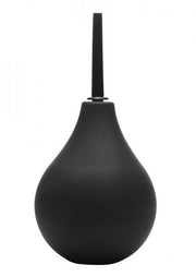 Cleanstream - Anaal Douche Met Ballon Reservoir En Dunne Tip - Zwart