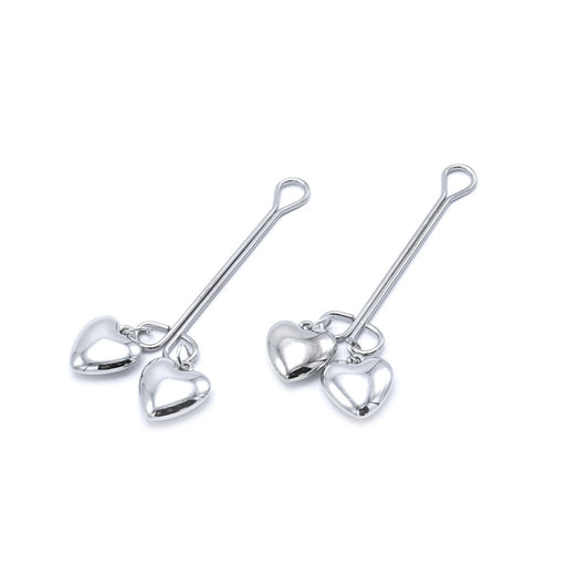 Kiotos - Clit Clip Hearts - Clitorisklemmen/Schaamlipklemmen met Hangertje