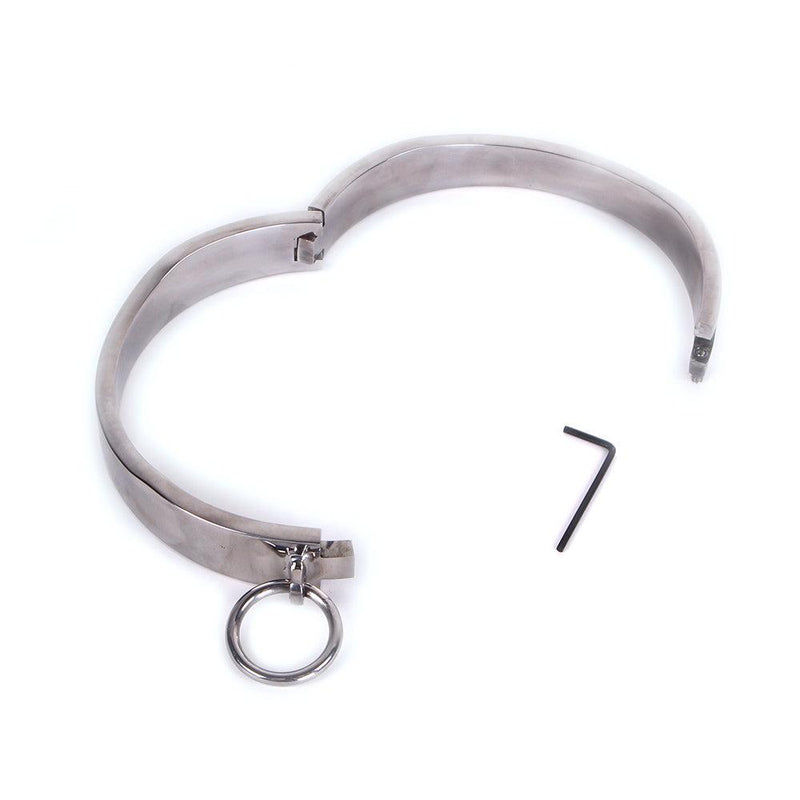 Kiotos - Ovalen Collar - Ergonomische vorm voor draagcomfort - Afsluitbaar - RVS