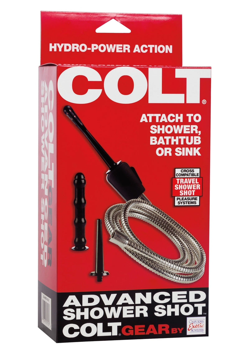 Colt - Advanced Shower Shot - Anaal Douche met 3 Opzetstukken