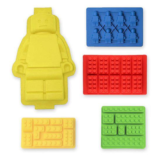 Craftylicious - Siliconen mal - Bouwsteentjes/Bricks - Epoxy - Jesmonite - Zeepmaken - Chocola Gieten - 11 x 11 cm-Erotiekvoordeel.nl