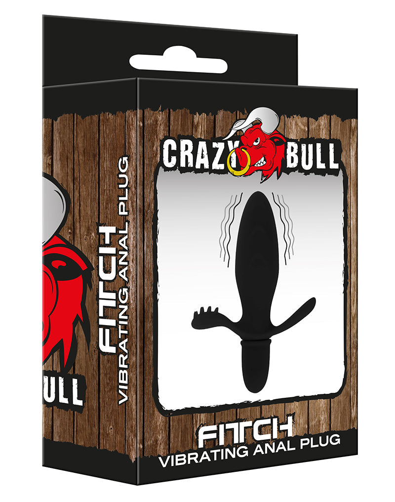 Crazy Bull - Vibrerende Buttplug Met Perineum Stimulator - Fitch