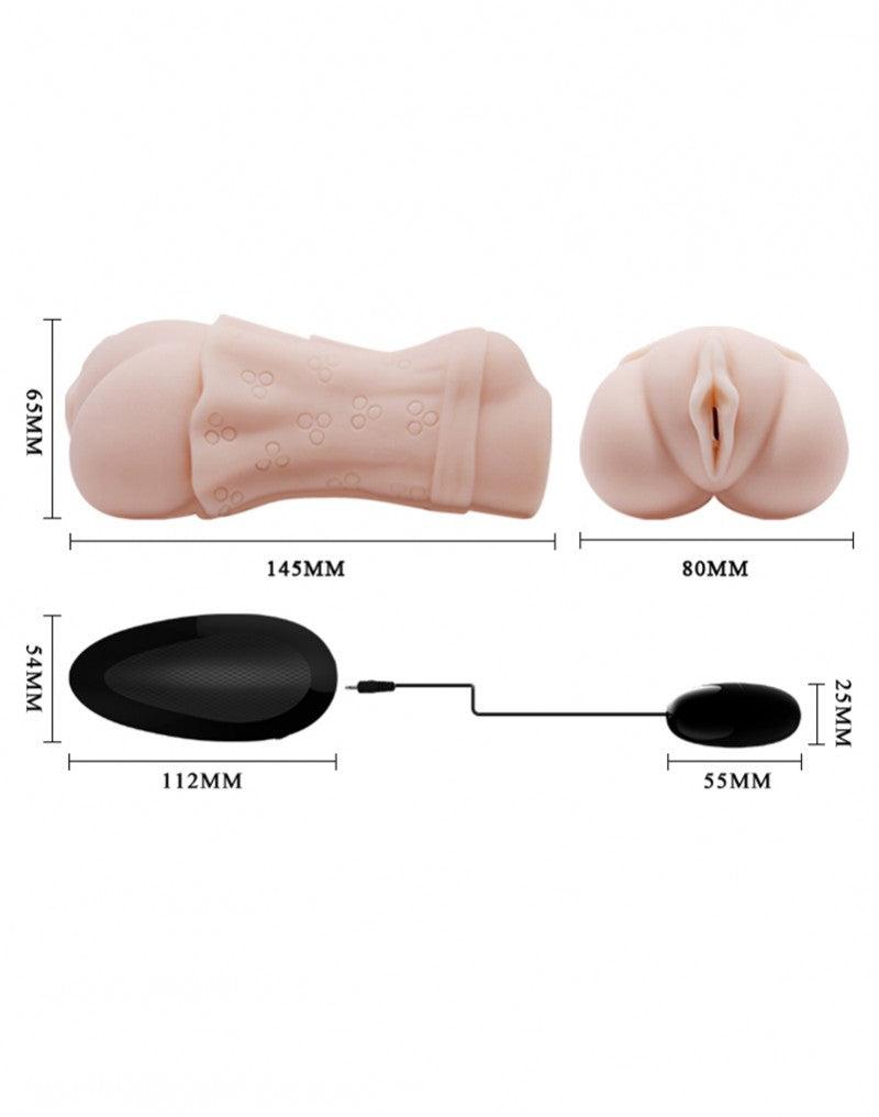 Crazy Bull - Vibrerende Mini Vagina Masturbator