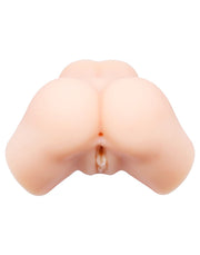 Crazy Bull - Vibrerende Vagina & Ass Masturbator SAMANTHA - Lichte Huidskleur
