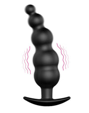 Crazy Bull - Vibrerende Bolletjes Buttplug Met Afstandsbediening