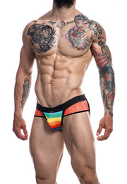 Cut4Men - Jockstrap Herenslip - Rainbow-Erotiekvoordeel.nl