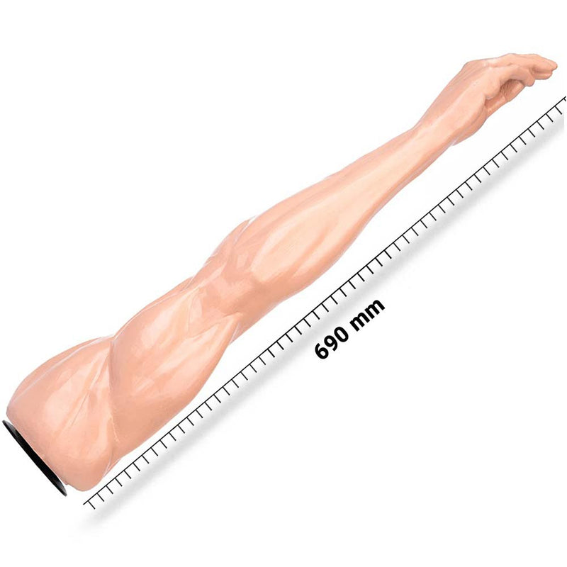 DEEP'R - Mega Muscle Fist - Lichte Huidskleur - 69.00 cm x Ø 6.50 cm