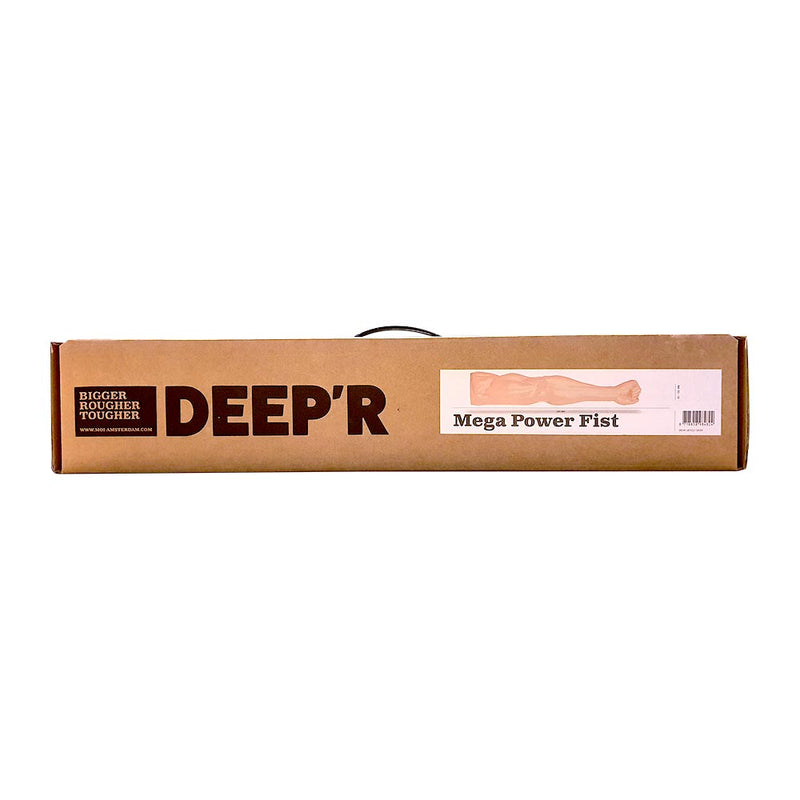 DEEP'R - Mega Power Fist - Lichte Huidskleur - 68.00 cm x Ø 6.50 cm