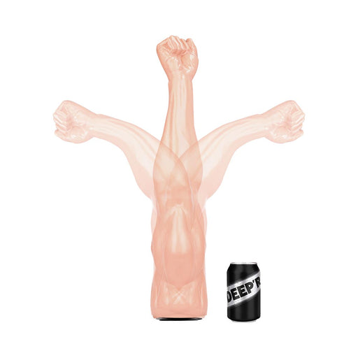 DEEP'R - Mega Power Fist - Lichte Huidskleur - 68.00 cm x Ø 6.50 cm